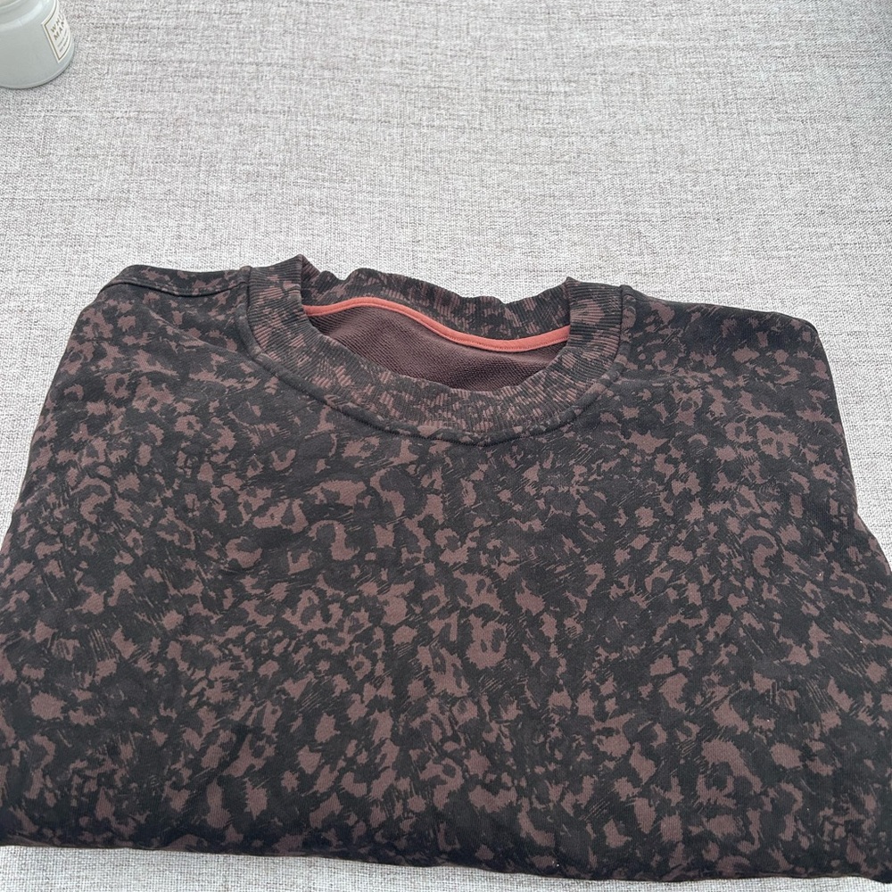 Lululemon cropped terry sweatshirt size 6